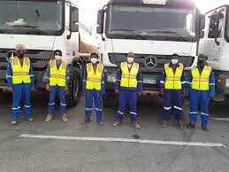 Truck fleet with crew